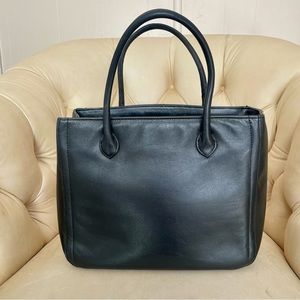 00s Apostrophe Small Micro Tote Bag in Navy Blue